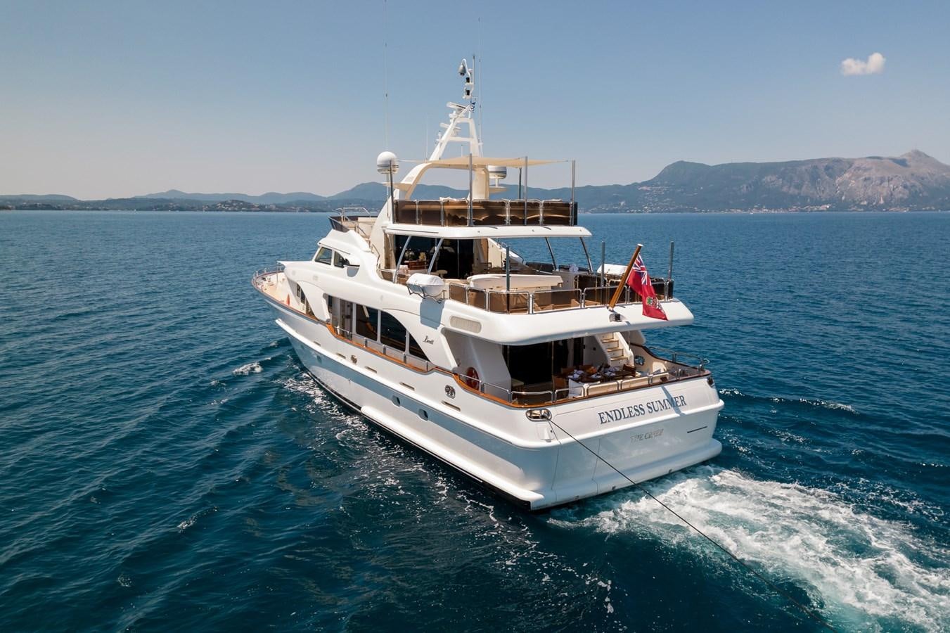 a boat on the water aboard ENDLESS SUMMER Yacht for Sale