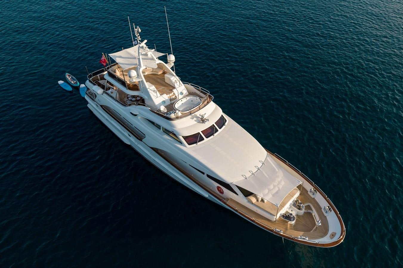 a boat in the water aboard ENDLESS SUMMER Yacht for Sale