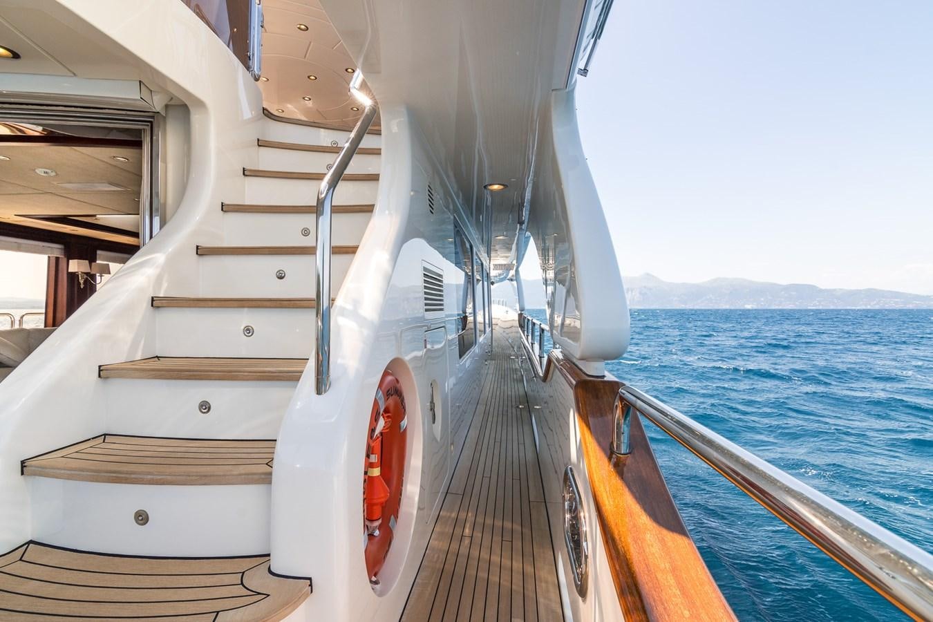 a boat on the water aboard ENDLESS SUMMER Yacht for Sale