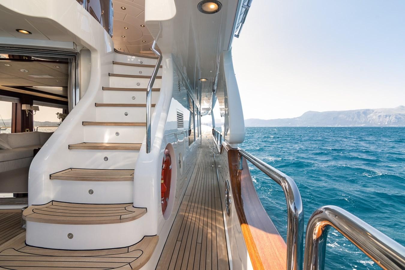 a boat on the water aboard ENDLESS SUMMER Yacht for Sale