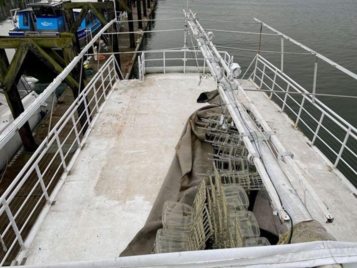 a large pipe with pipes aboard 1986 CUSTOM SEA TREK PASSENGER VESSEL Yacht for Sale