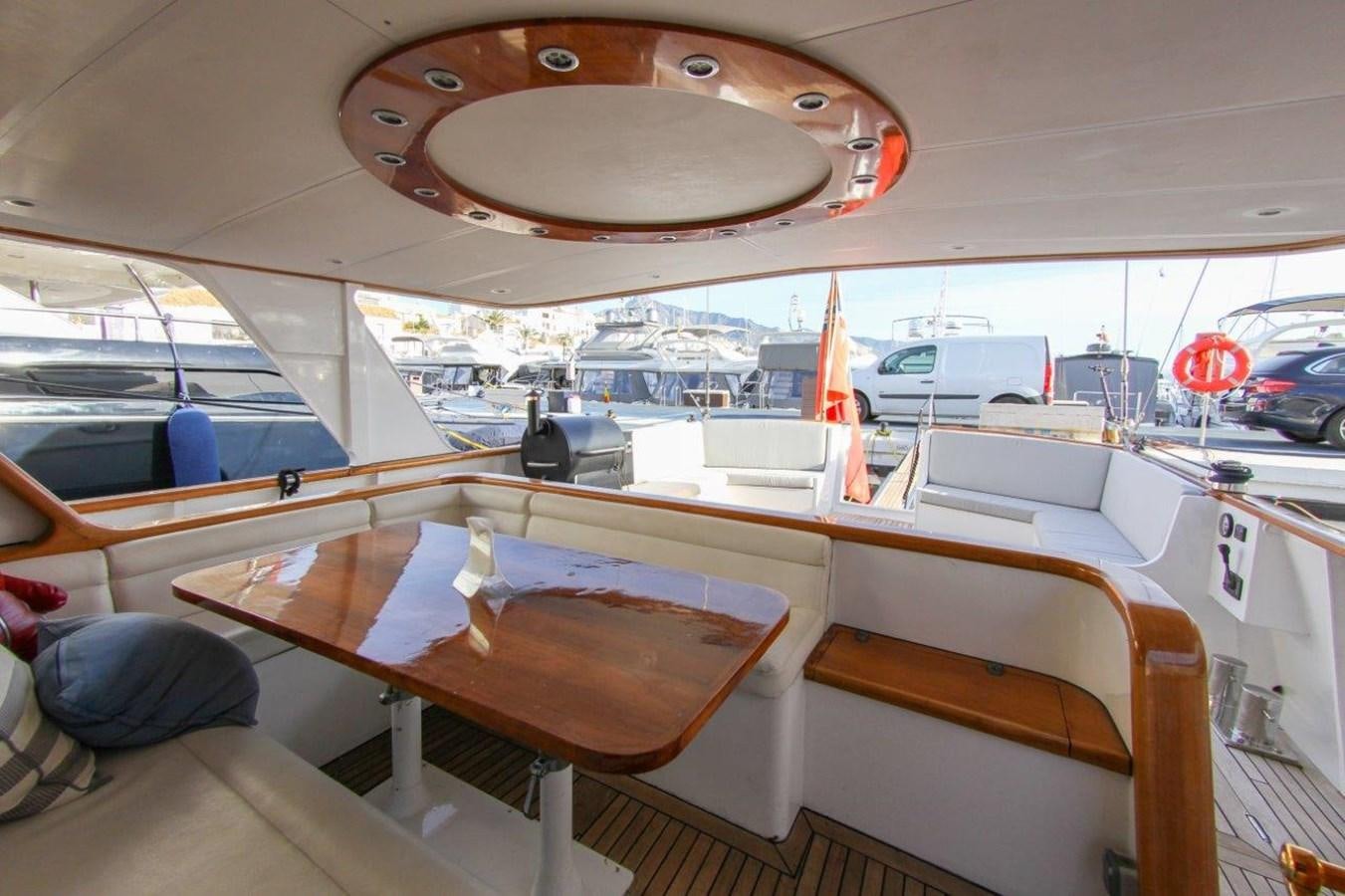 inside of a boat aboard COLUMBUS Yacht for Sale