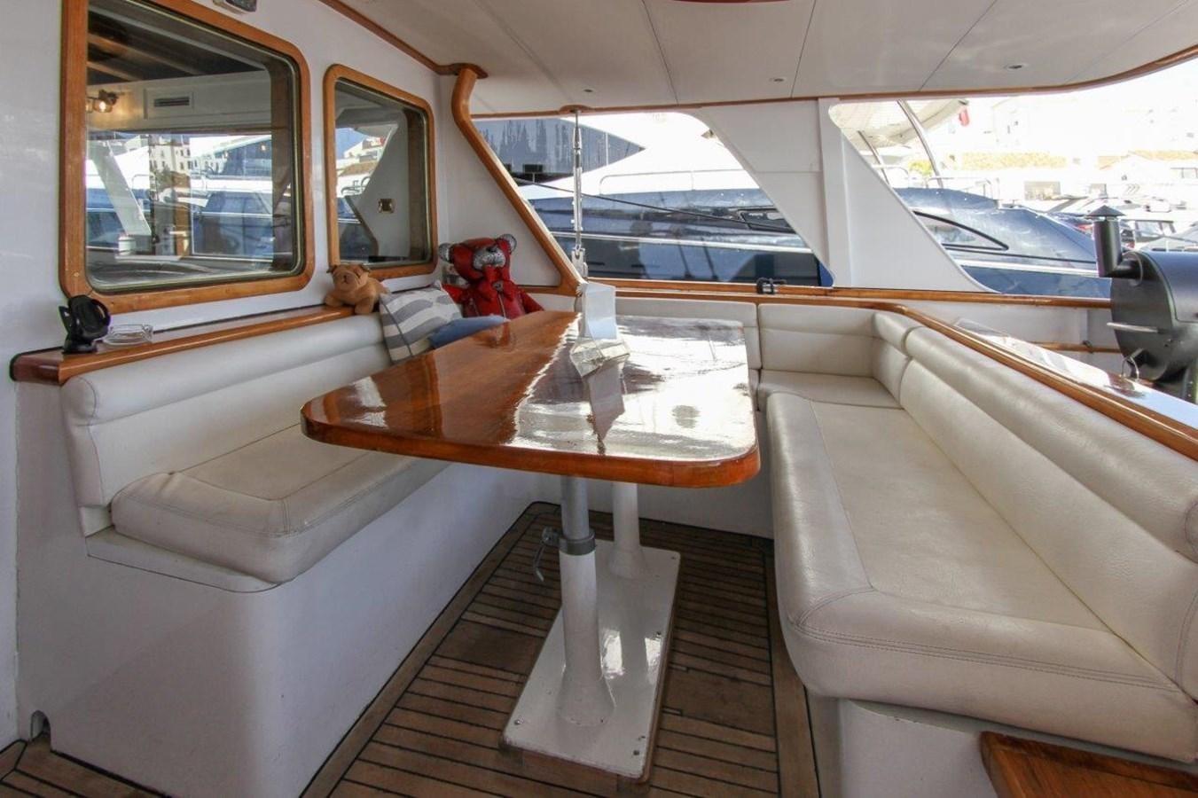 inside of a boat aboard COLUMBUS Yacht for Sale