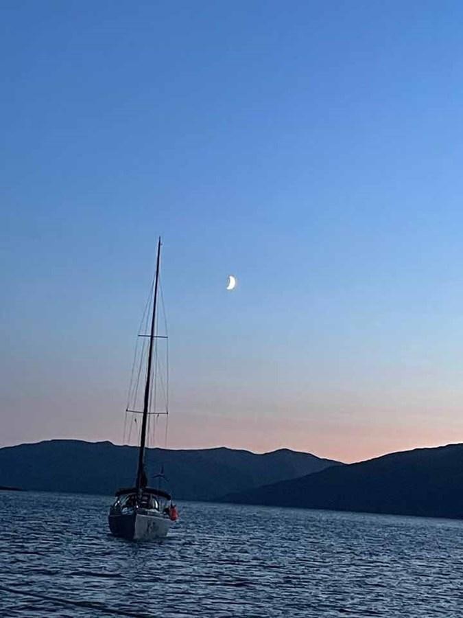 a sailboat on the water aboard IRONBARQUE Yacht for Sale