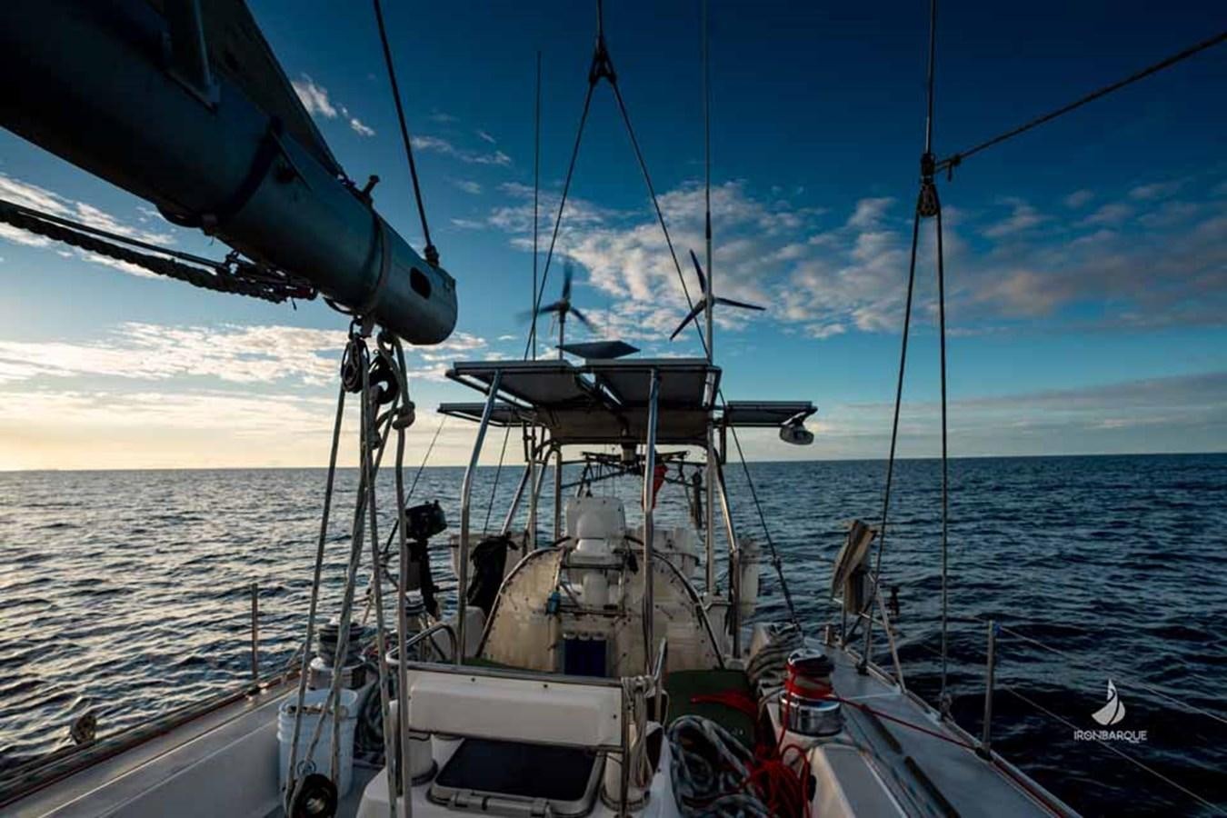 a boat on the water aboard IRONBARQUE Yacht for Sale