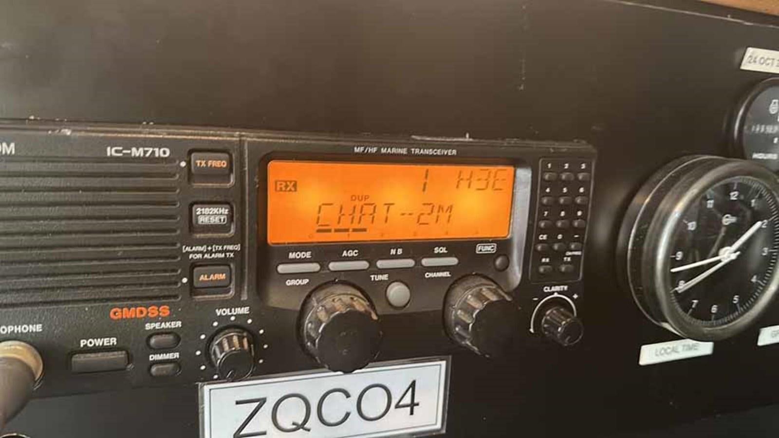 the front of a car aboard IRONBARQUE Yacht for Sale