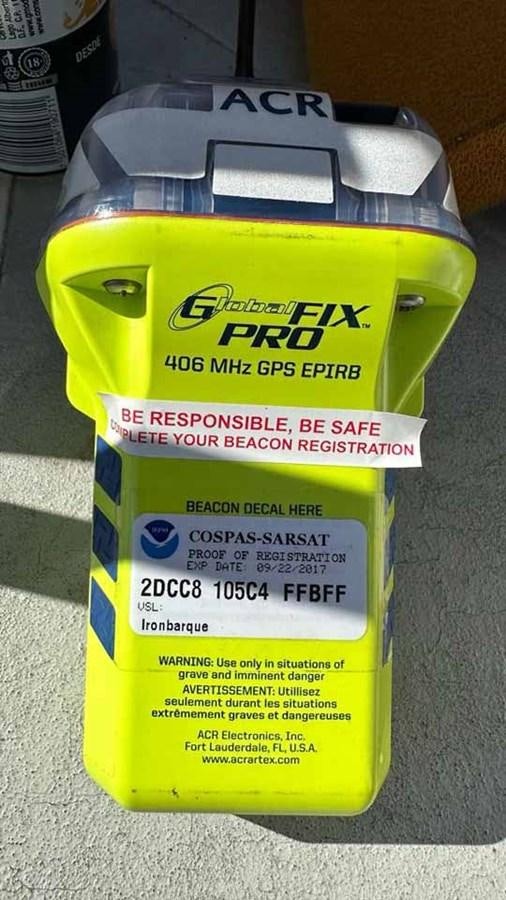 a green and yellow container aboard IRONBARQUE Yacht for Sale