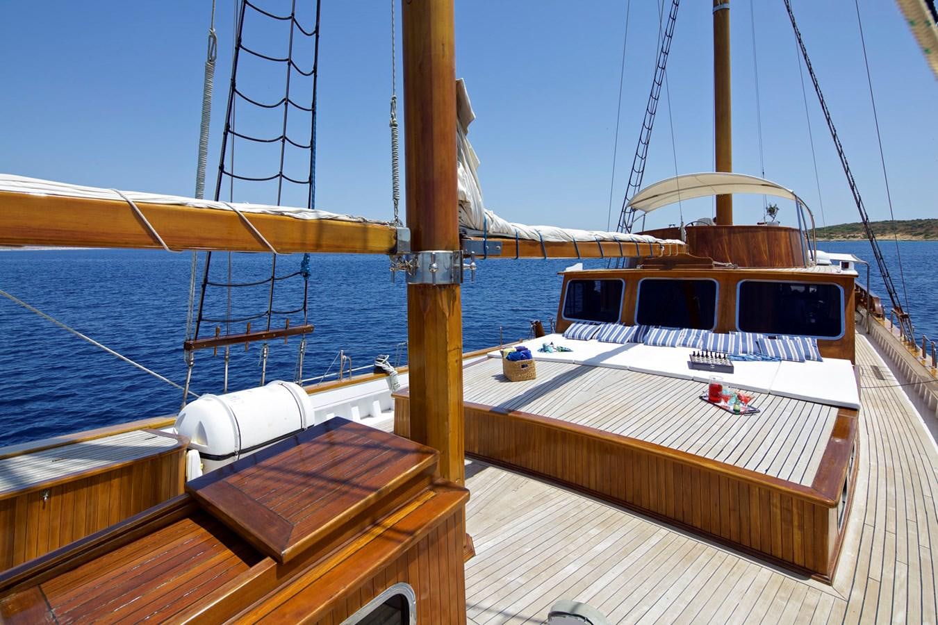 a boat on the water aboard HERMINA Yacht for Sale