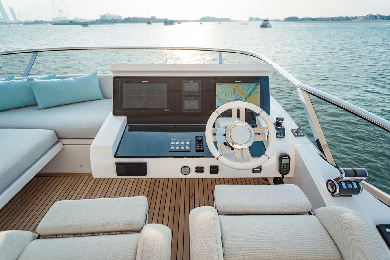 the inside of a boat aboard ATLANTIS Yacht for Sale