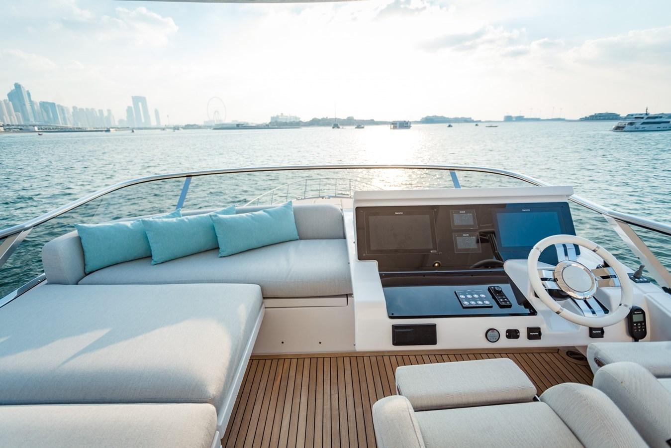 a boat on the water aboard ATLANTIS Yacht for Sale