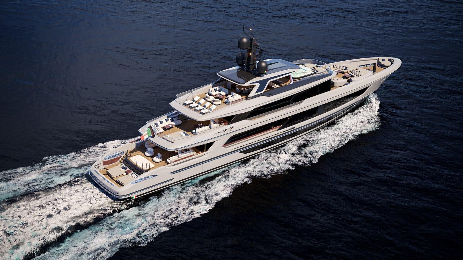 a ship on the water aboard T52 Yacht for Sale