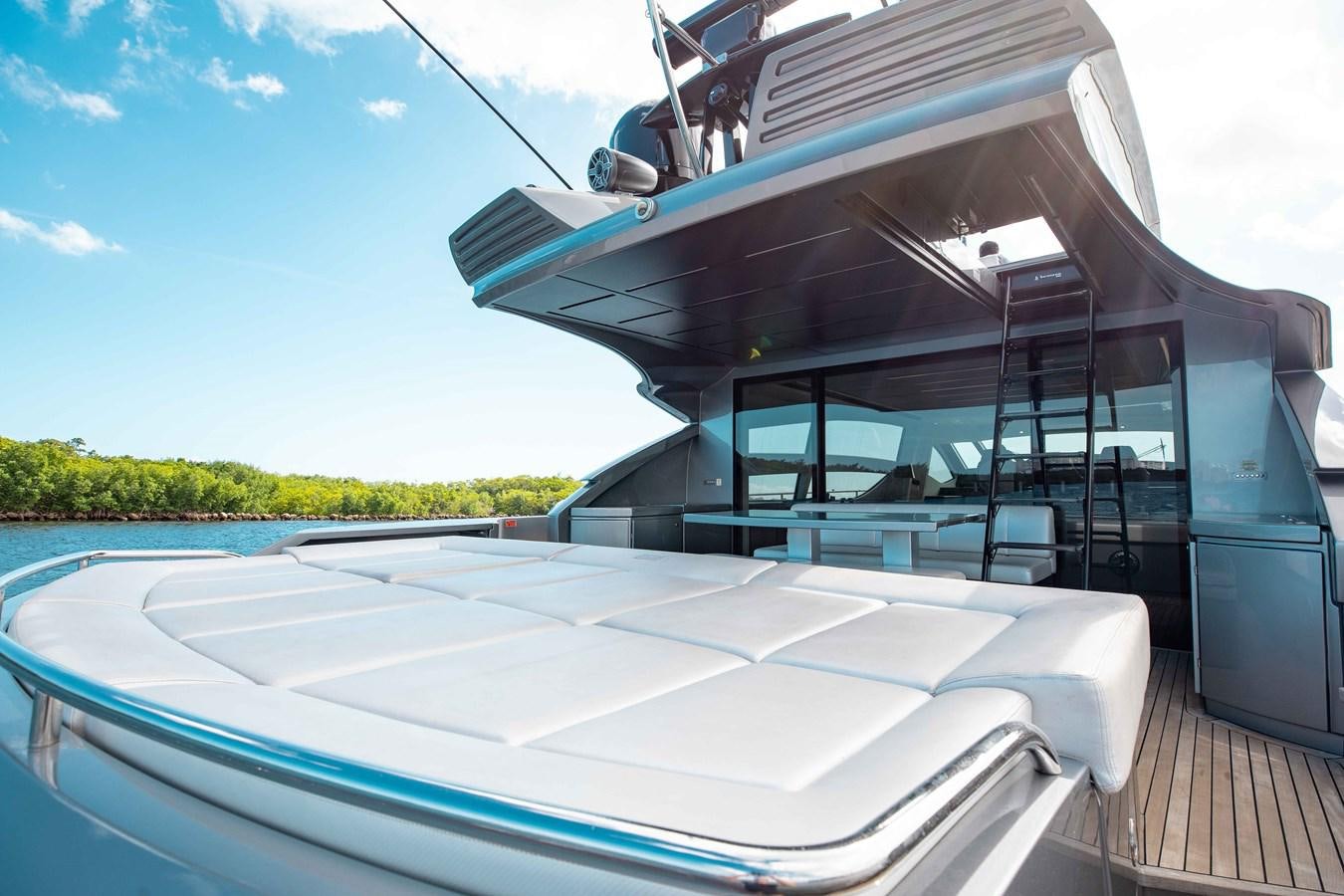 a boat on the water aboard AFRICAN WILD DOG Yacht for Sale