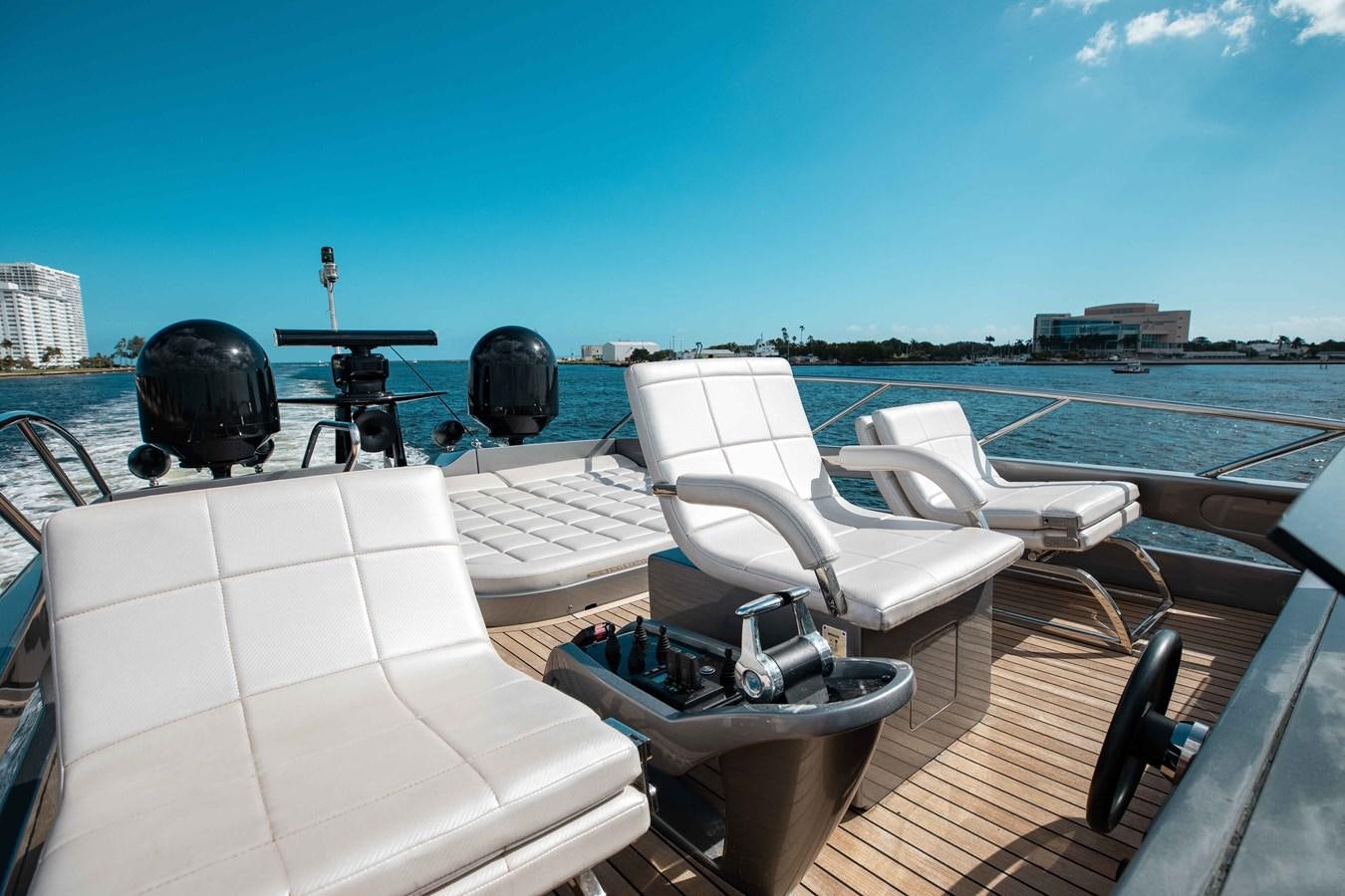 a boat on the water aboard AFRICAN WILD DOG Yacht for Sale