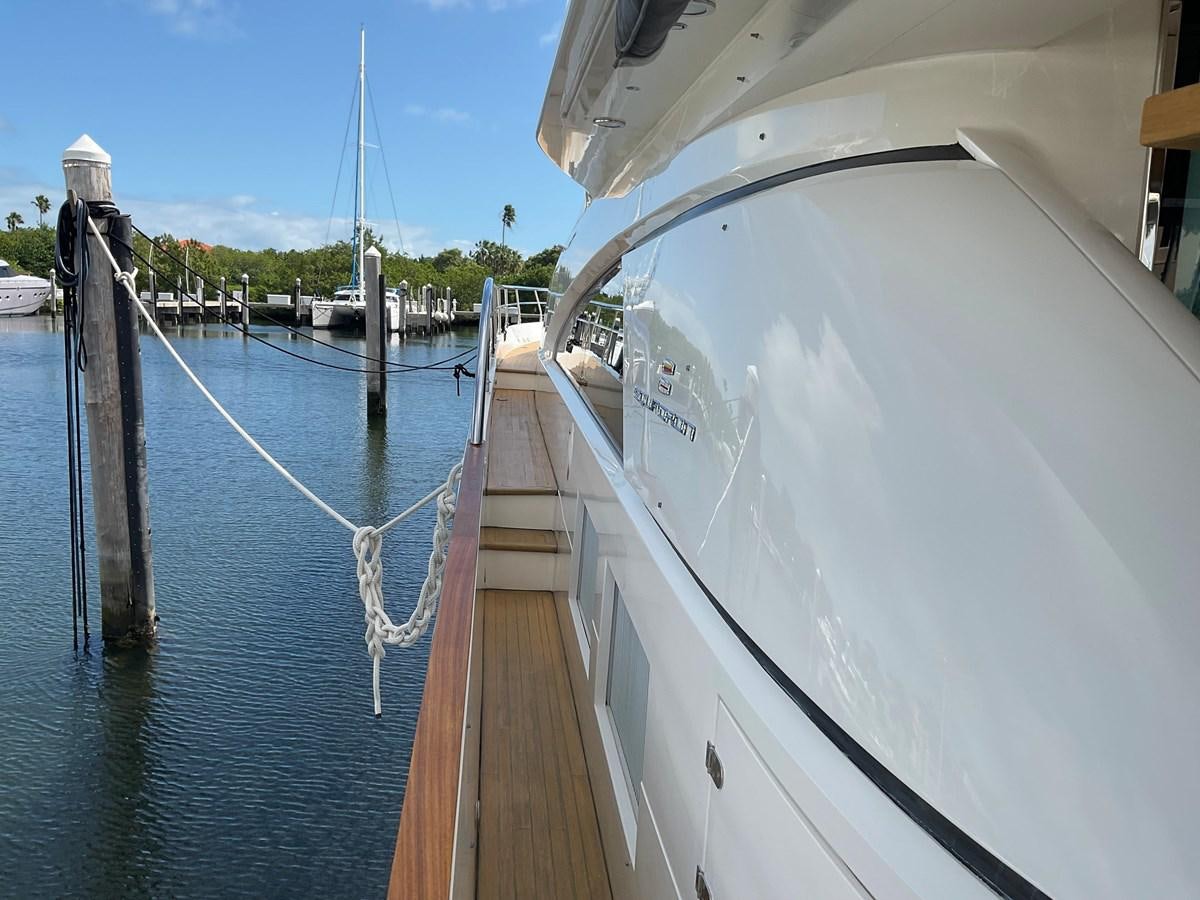 a boat on the water aboard SQUADRON 78 CUSTOM Yacht for Sale