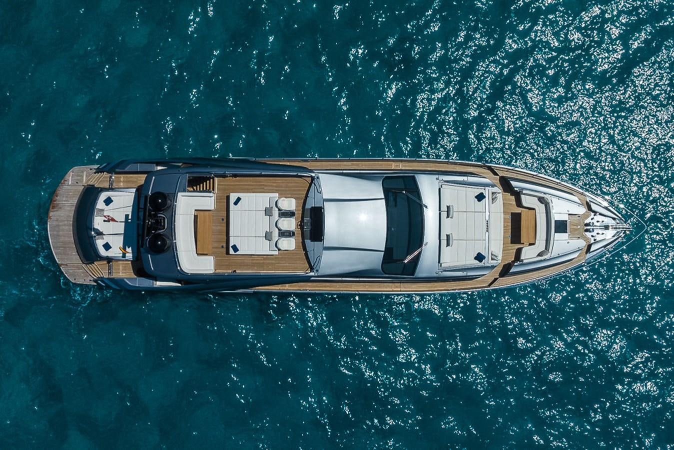 a space ship in outer space aboard BOMBADIL III Yacht for Sale