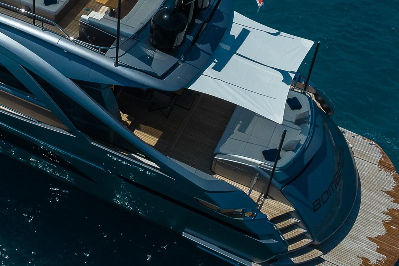 a boat on the water aboard BOMBADIL III Yacht for Sale