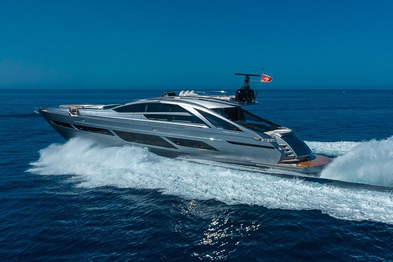 a boat on the water aboard BOMBADIL III Yacht for Sale