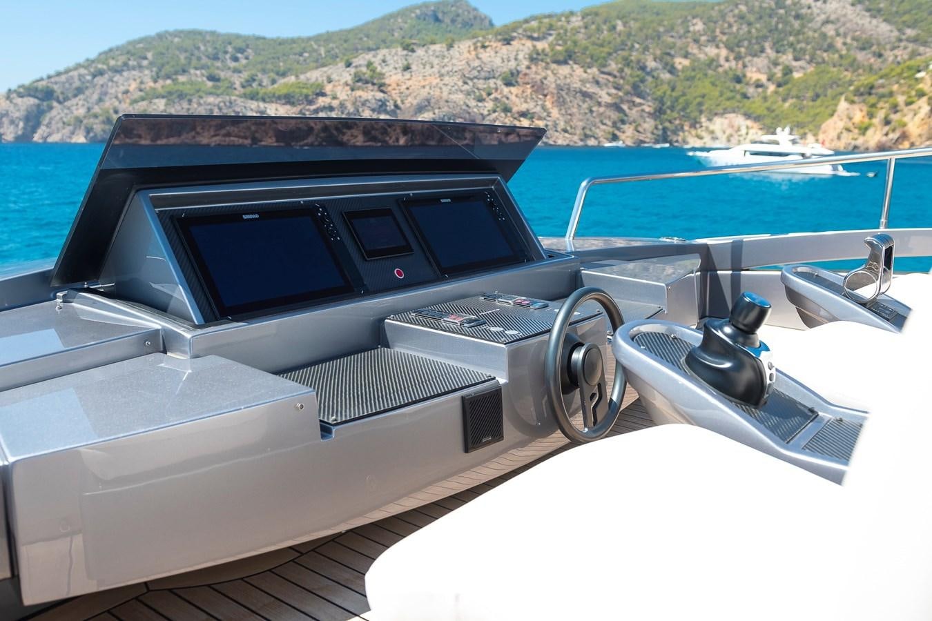 a boat on the water aboard BOMBADIL III Yacht for Sale