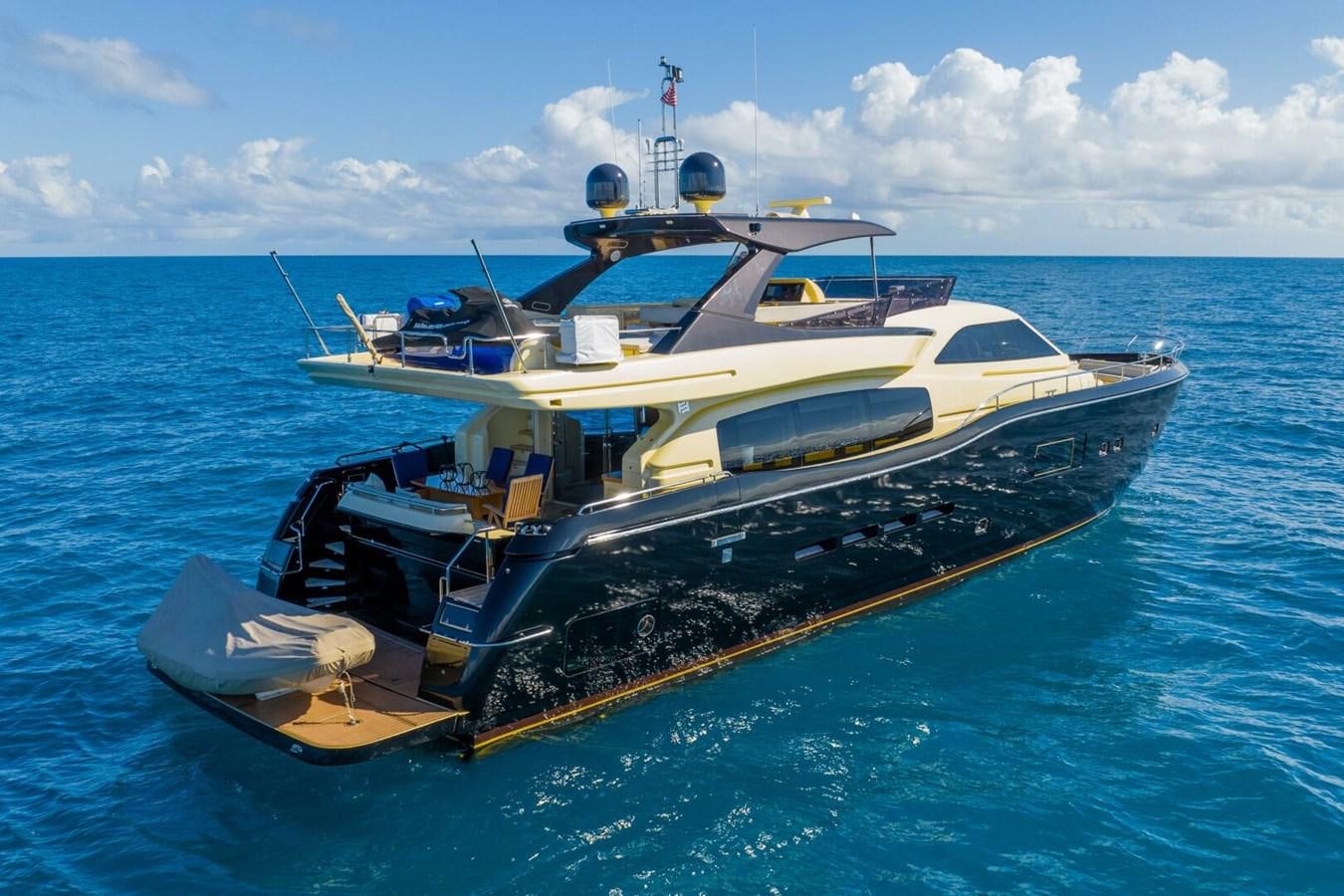 a boat in the water aboard ALTURA 840 Yacht for Sale