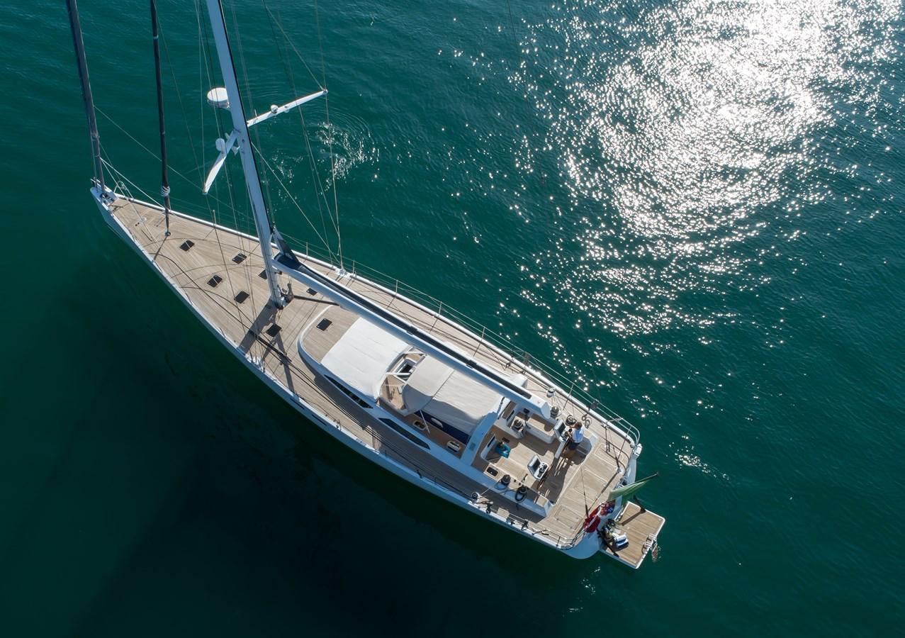 a boat in the water aboard TURCONERI Yacht for Sale