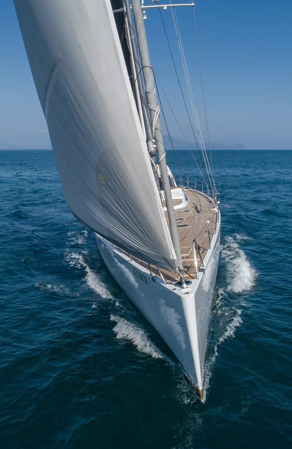 a sailboat on the water aboard TURCONERI Yacht for Sale