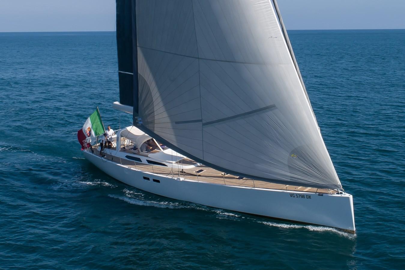 a boat in the water aboard TURCONERI Yacht for Sale