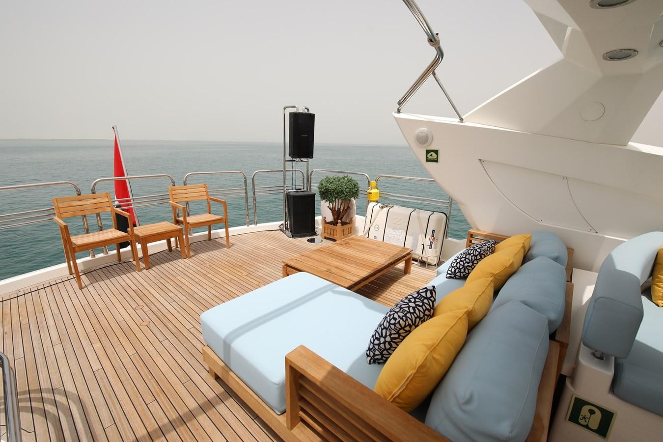 a boat on the water aboard 2008 SUNSEEKER 90 Yacht for Sale