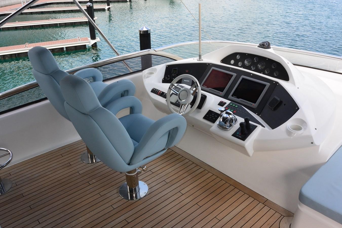 a boat on the water aboard 2008 SUNSEEKER 90 Yacht for Sale