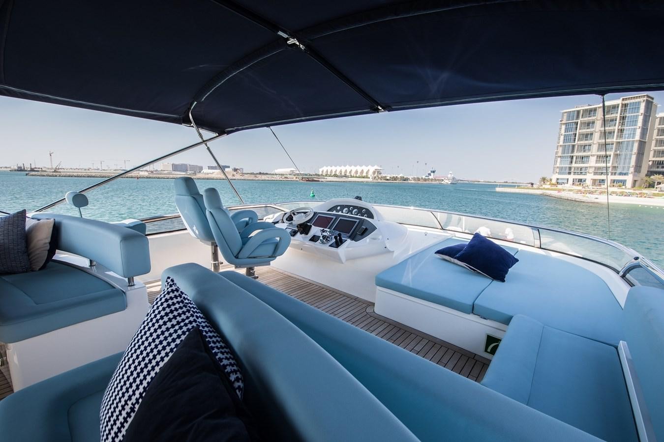 a boat on the water aboard 2008 SUNSEEKER 90 Yacht for Sale