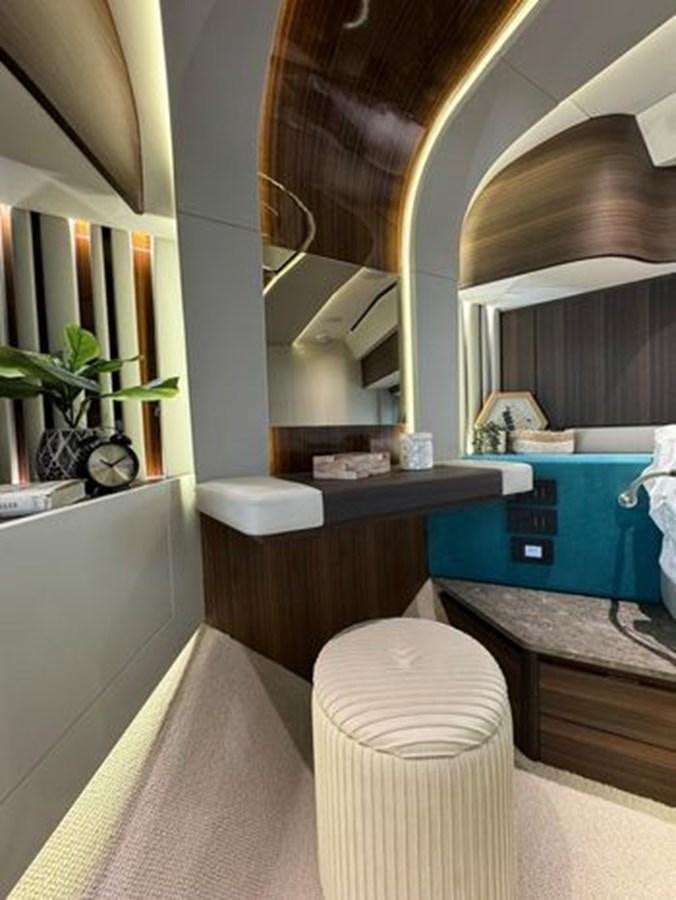 a bathroom with a sink and a toilet aboard AICON 66 VIVERE Yacht for Sale