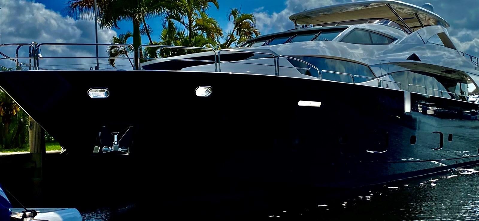 a black car parked in a driveway aboard SEAHORSE Yacht for Sale
