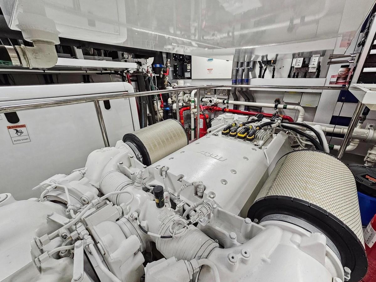 a close-up of a machine aboard SEAHORSE Yacht for Sale