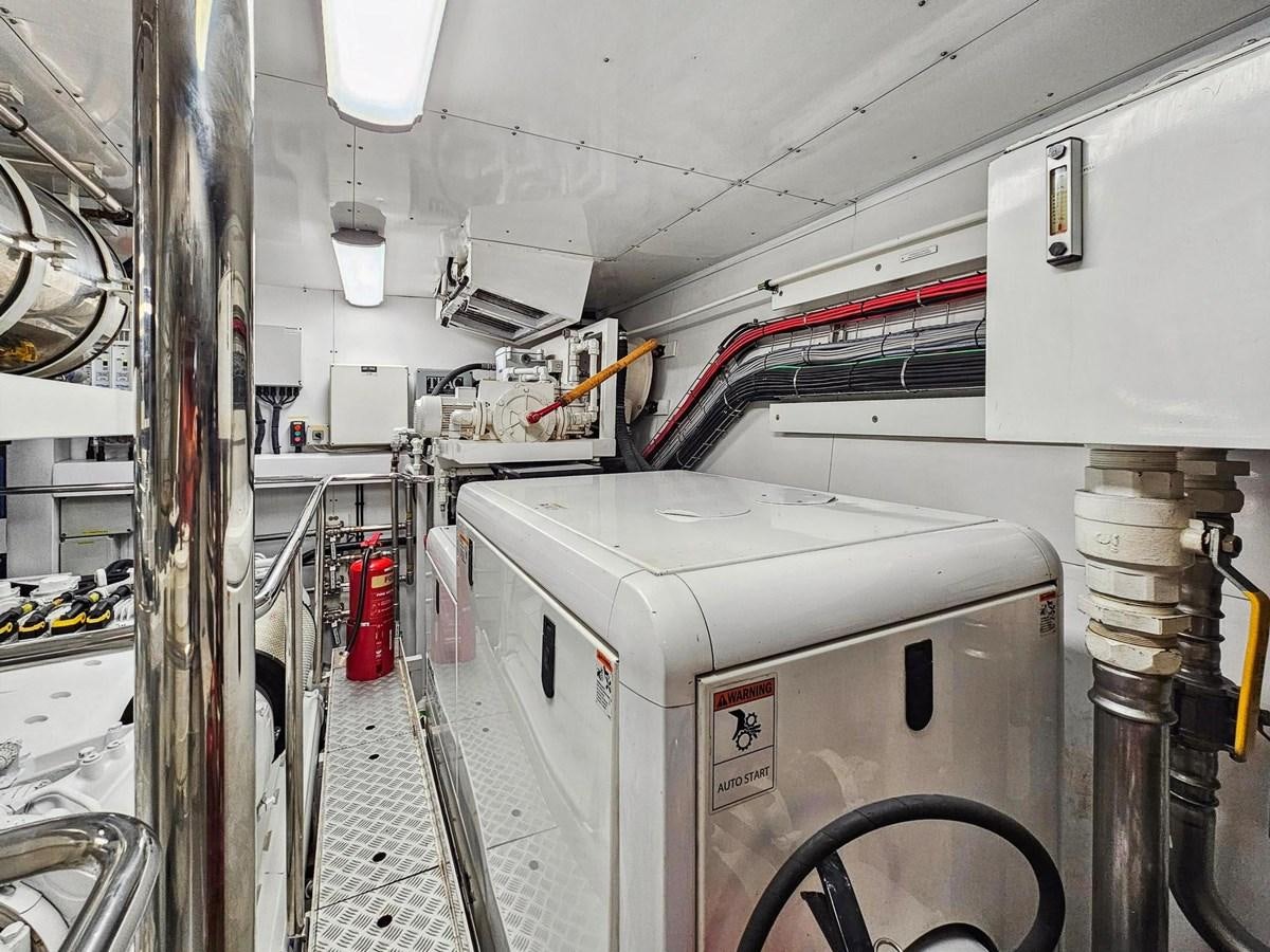 a large factory with machinery aboard SEAHORSE Yacht for Sale