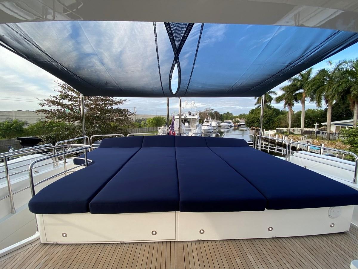 a pool on a deck aboard SEAHORSE Yacht for Sale