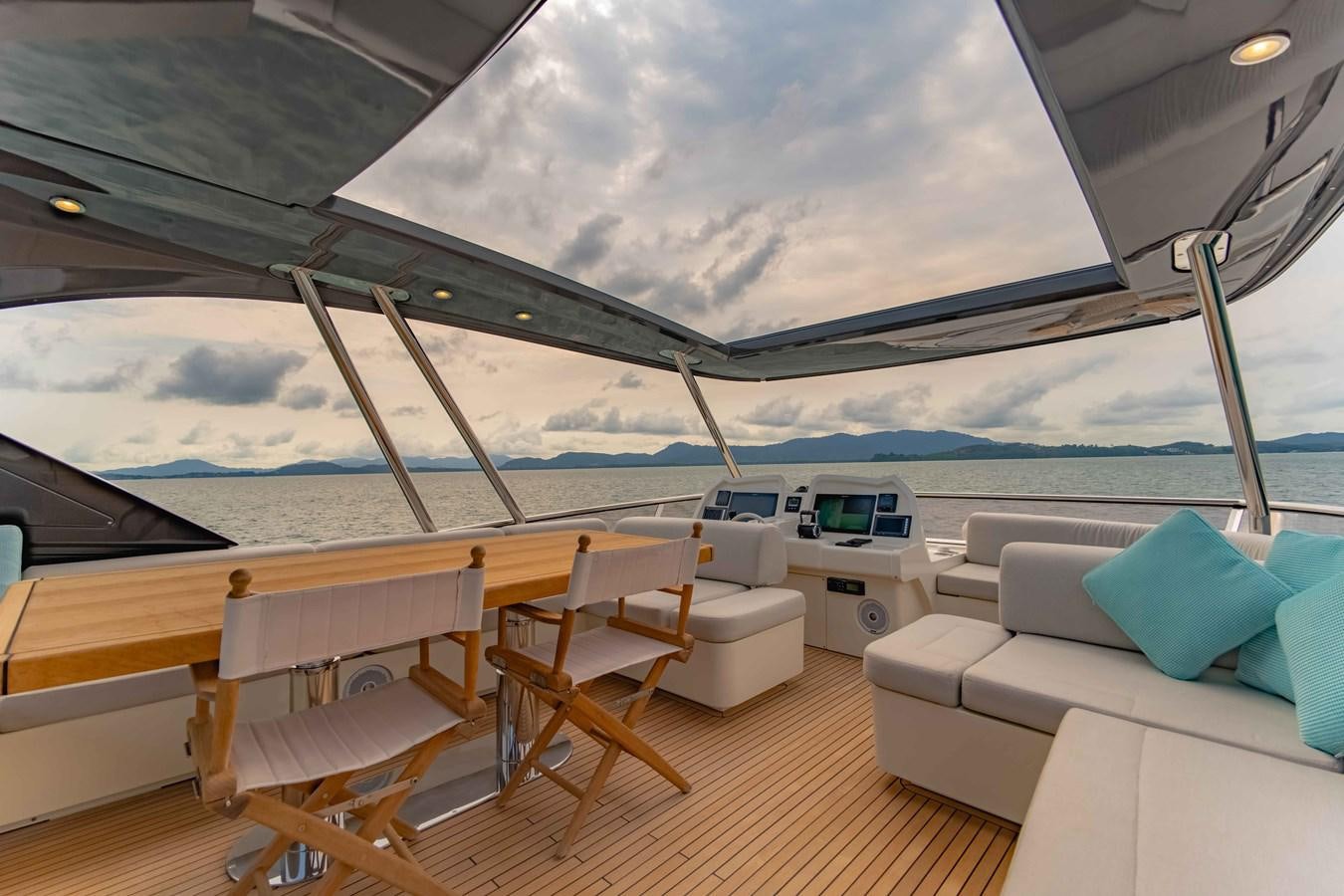 a boat on the water aboard ILLUZION Yacht for Sale