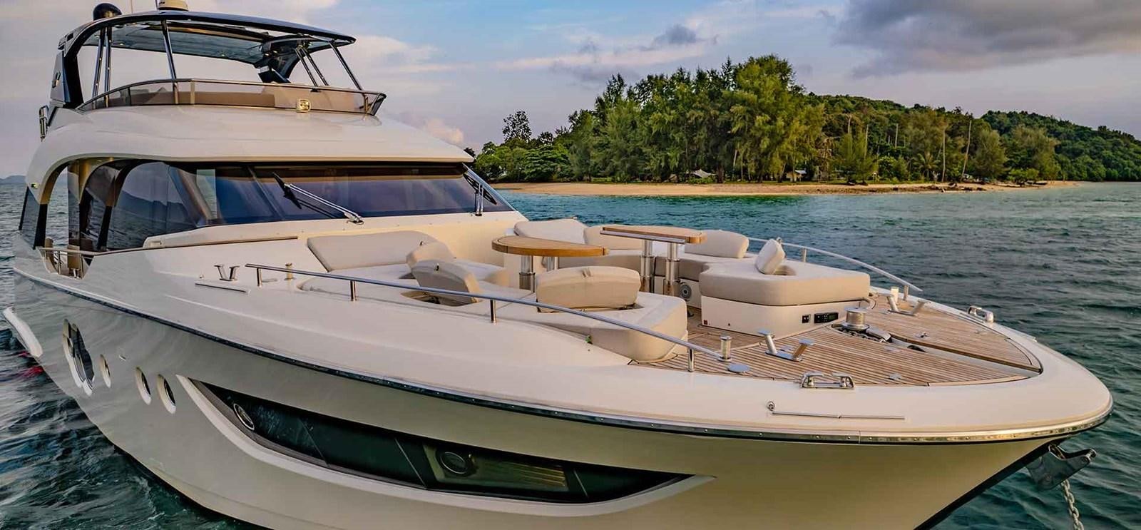 a boat on the water aboard ILLUZION Yacht for Sale