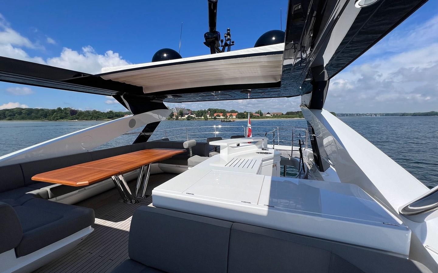 a boat on the water aboard SALIVITI Yacht for Sale