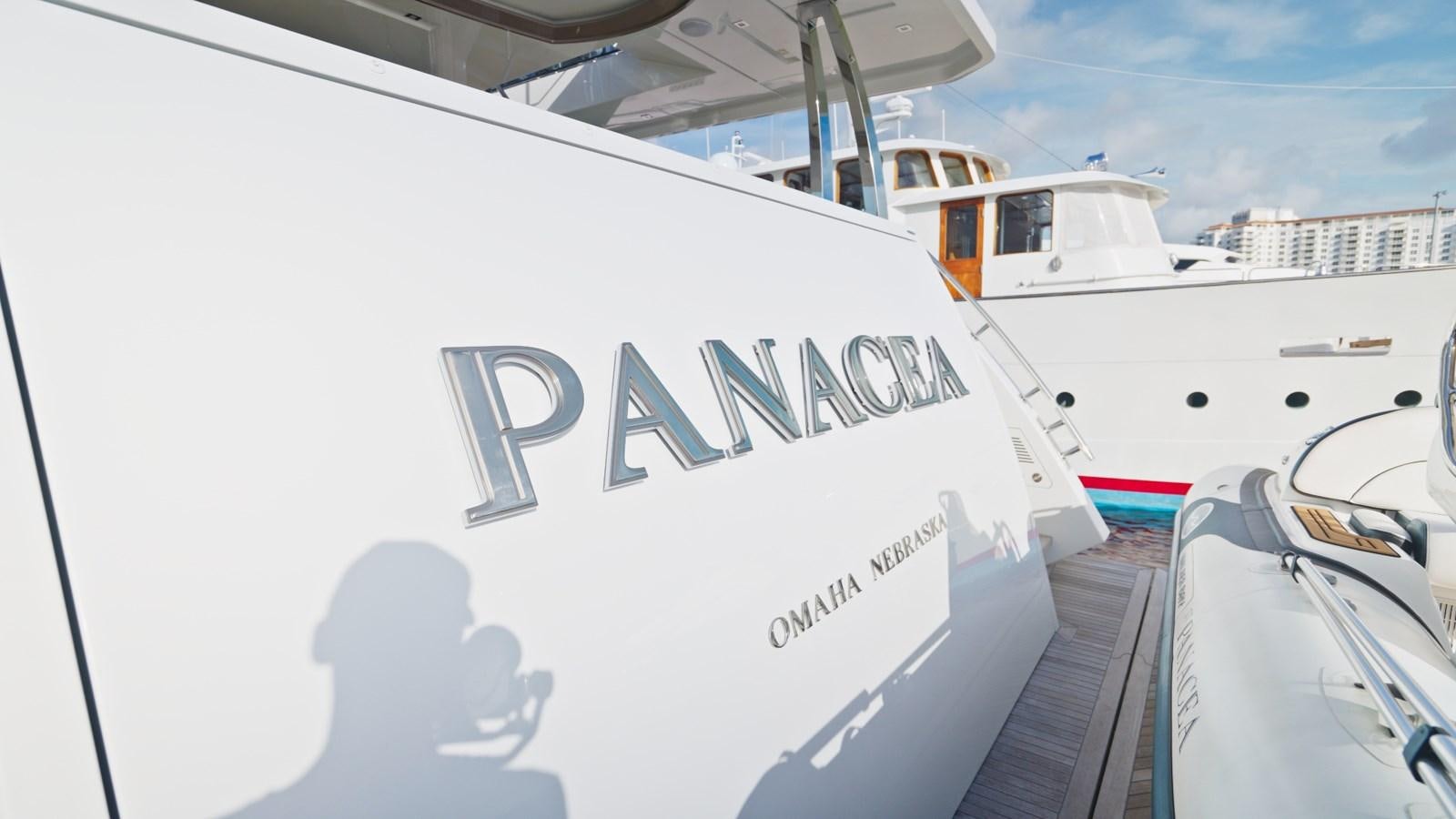 text aboard PANACEA Yacht for Sale