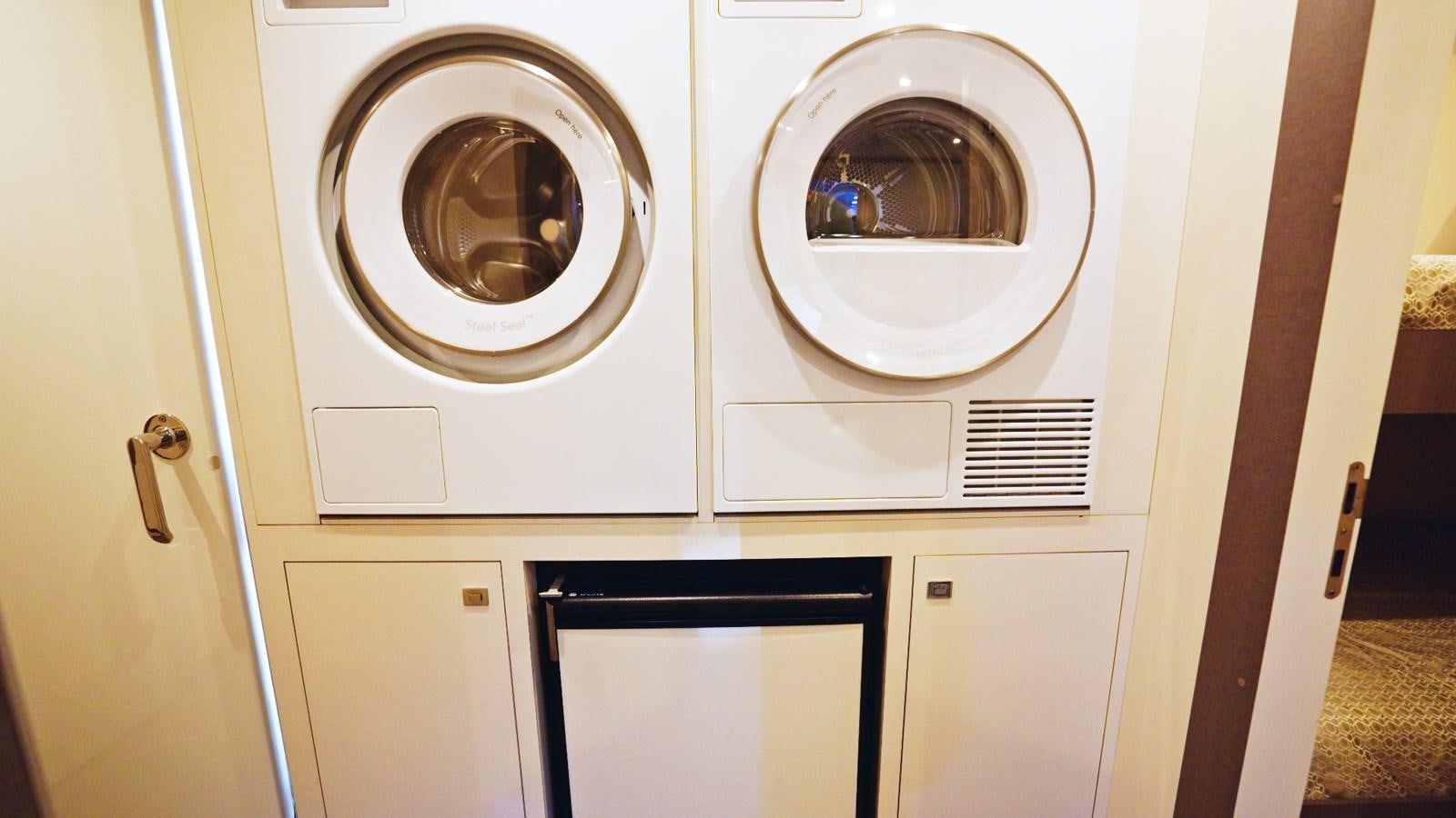 a couple of washing machines aboard PANACEA Yacht for Sale
