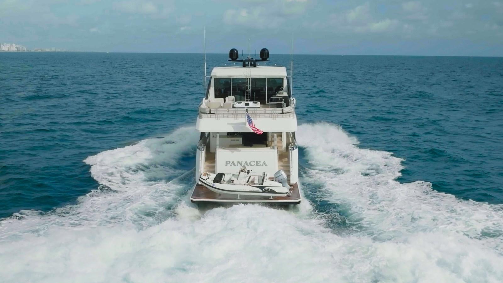 a boat on the water aboard PANACEA Yacht for Sale