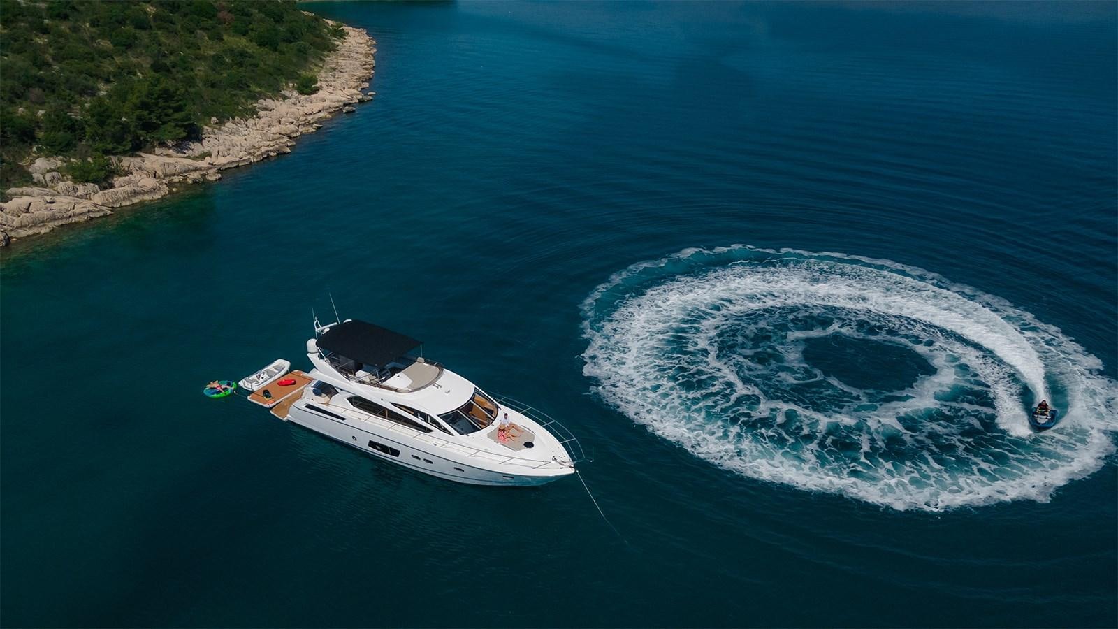 a boat in the water aboard CARDANO Yacht for Sale