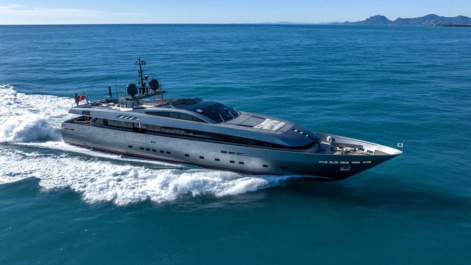 a boat on the water aboard MONOKINI Yacht for Sale