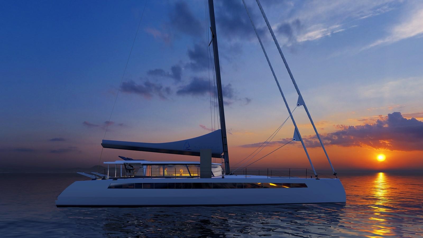 a boat in the water aboard BALANCE 750 Yacht for Sale
