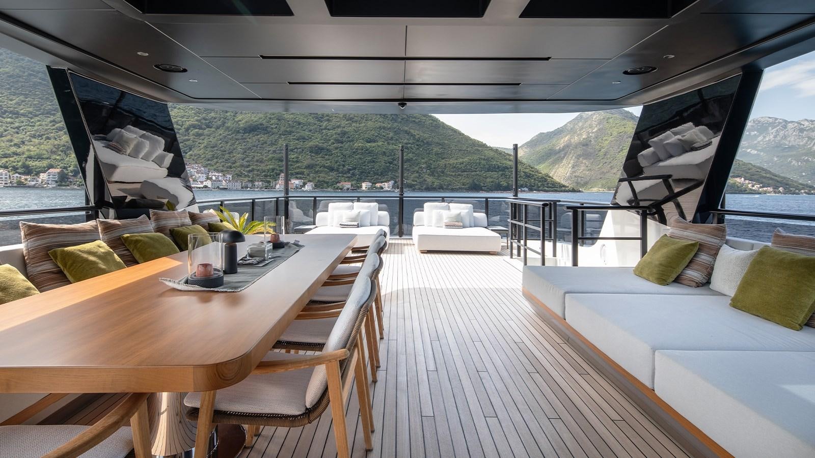 a boat on the water aboard GISA Yacht for Sale