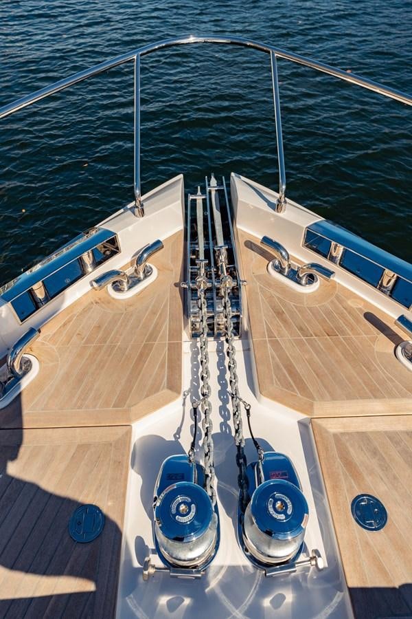 a boat on the water aboard VITTORIA Yacht for Sale