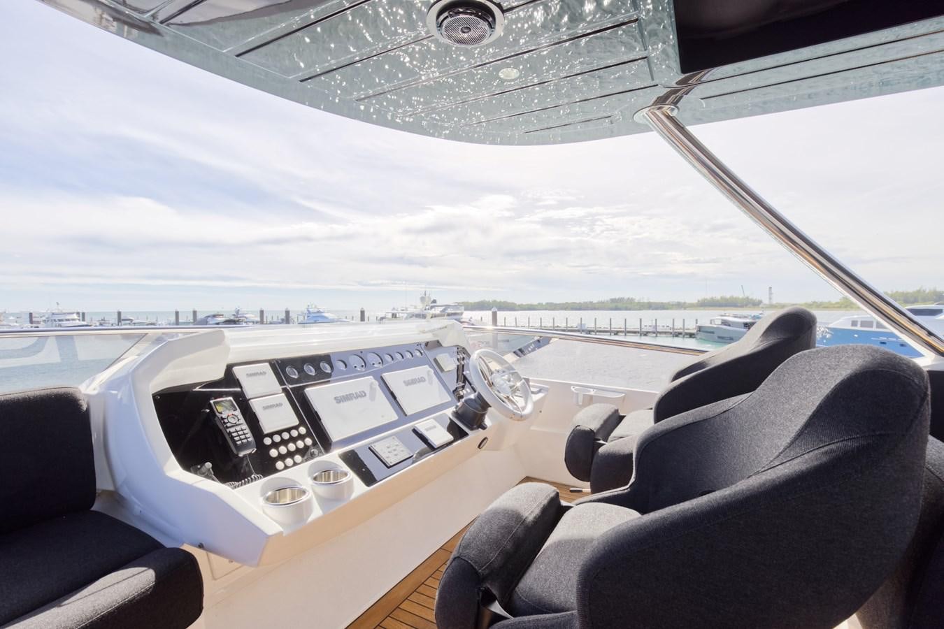 the cockpit of a plane aboard XSK06864H718 Yacht for Sale