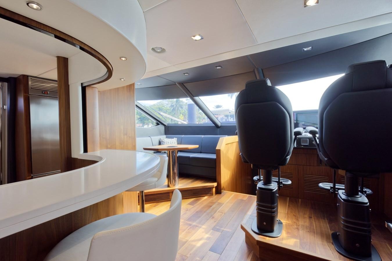 inside of a vehicle aboard XSK06864H718 Yacht for Sale