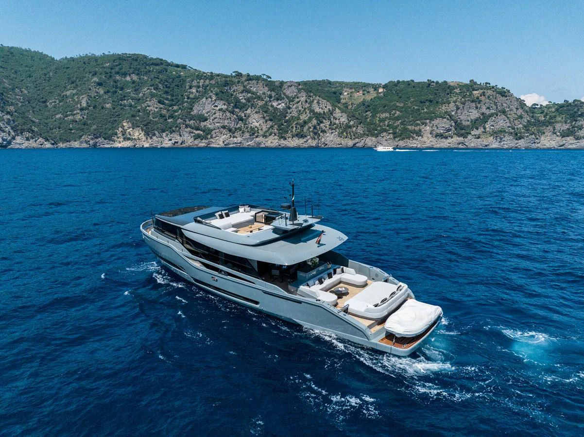 a boat on the water aboard MARTITA Yacht for Sale