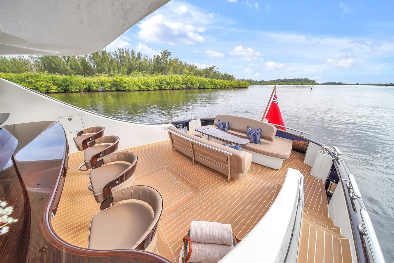 a boat on the water aboard MADDAMC2 Yacht for Sale