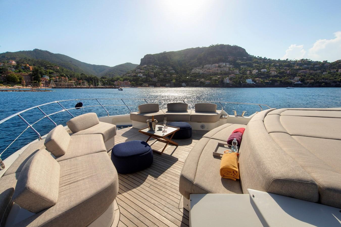 a boat on the water aboard ESMERALDA OF THE SEAS Yacht for Sale